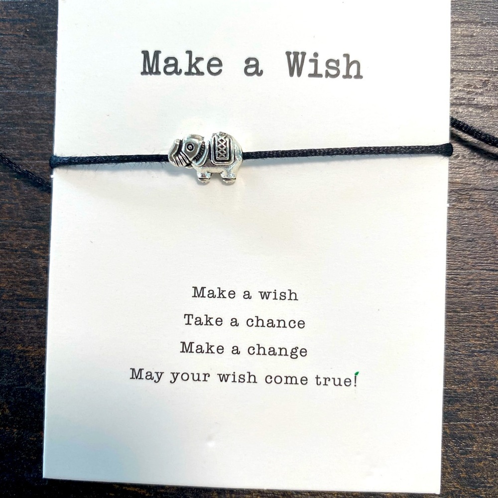 Make-a-Wish Elephant Bracelet